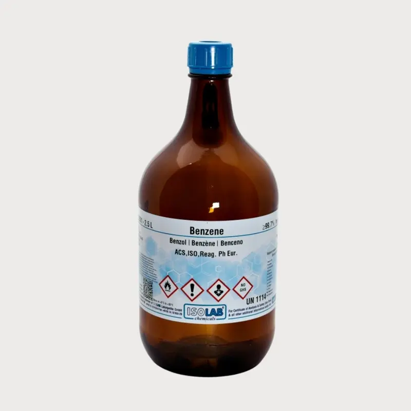 İSOLAB – Benzene ≥ 99.7% , For Analysıs Acs,Iso,Reag. Ph Eur. – 2.5 L
