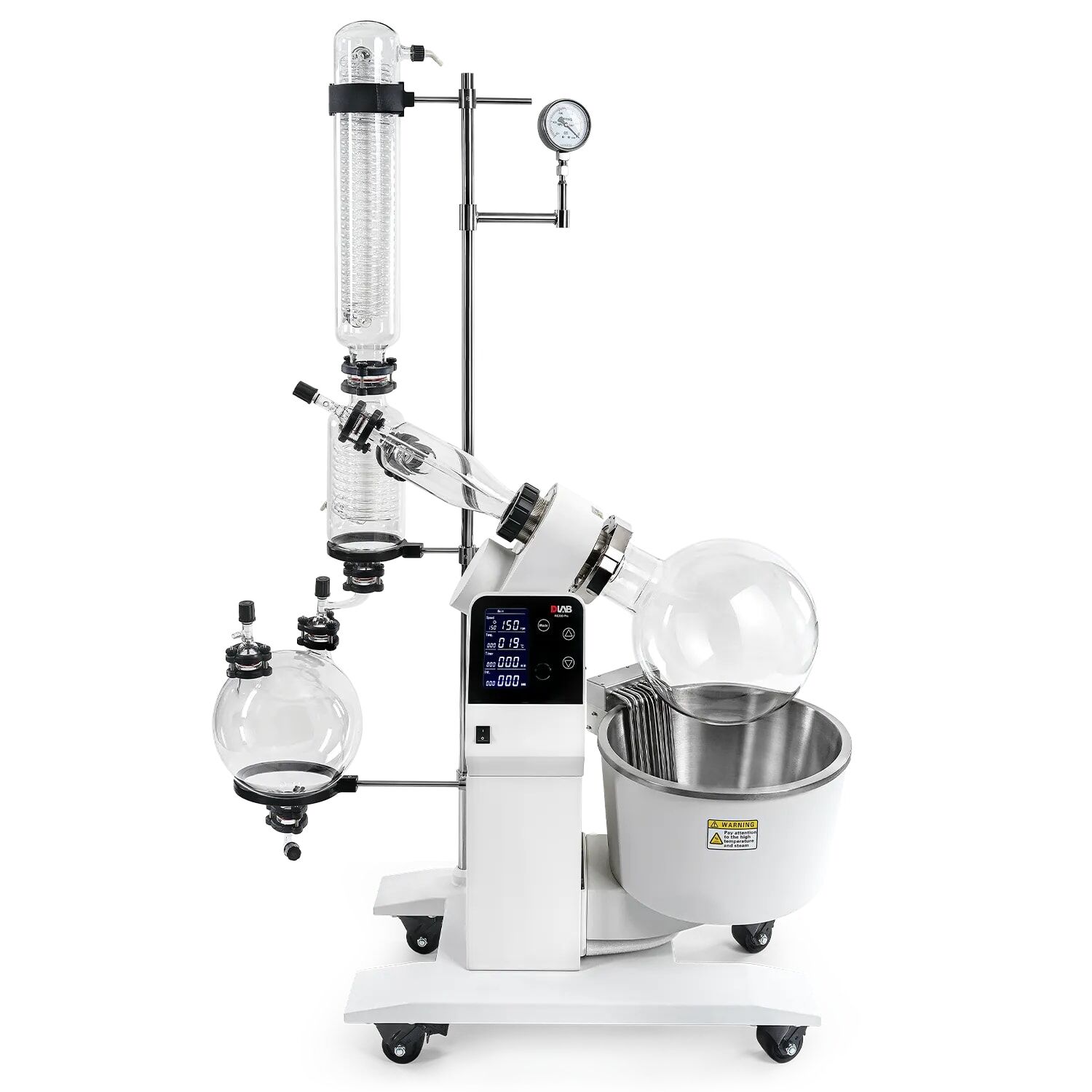 20L Dikey Cam Setli Rotary Evaporatör RE200-Pro Paket Hariç