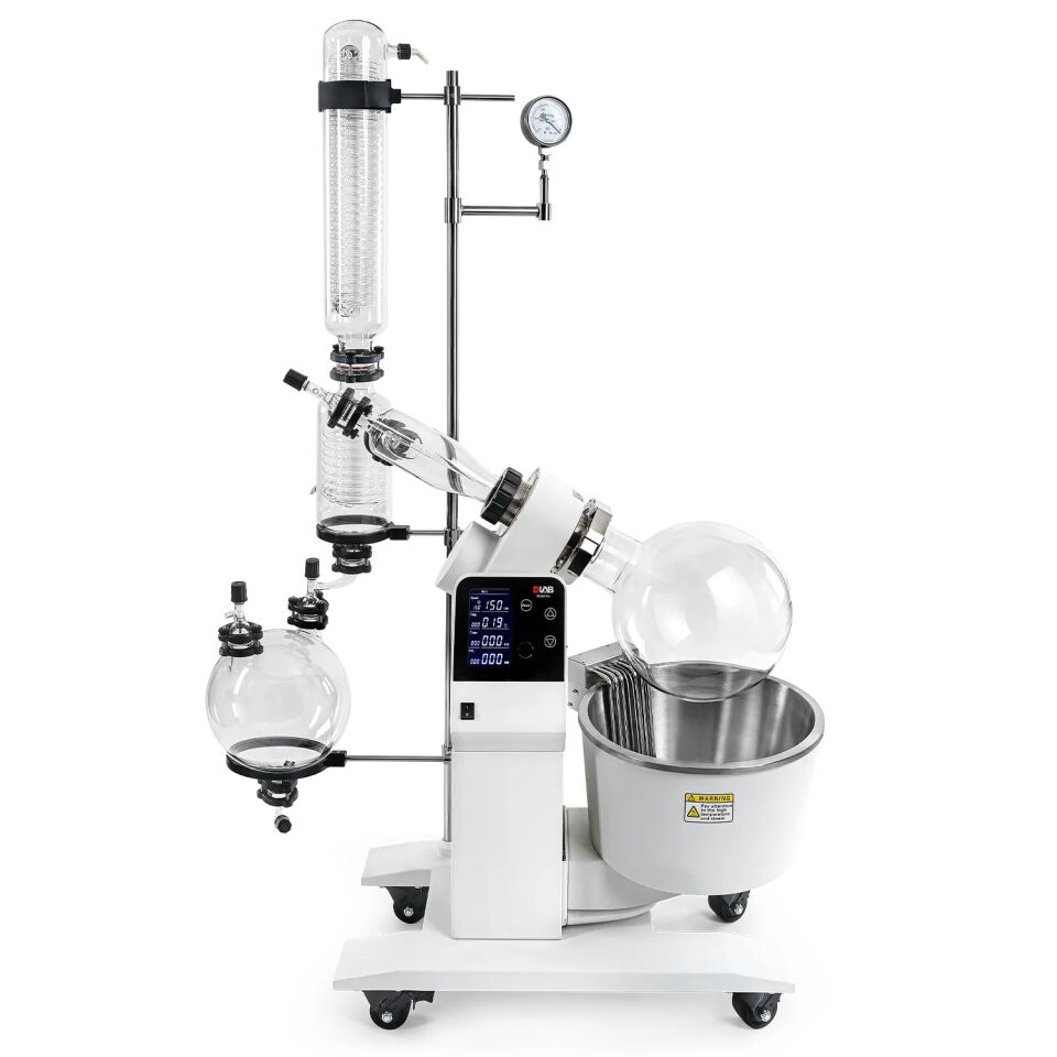 20L Dikey Cam Setli Rotary Evaporatör RE200-Pro Paket Hariç