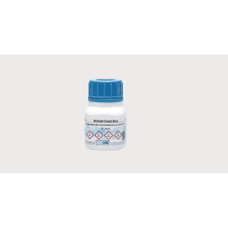 İSOLAB – Brıllıant Cresyl Blue, (C.I. 51010) For Microscopy – 50 g