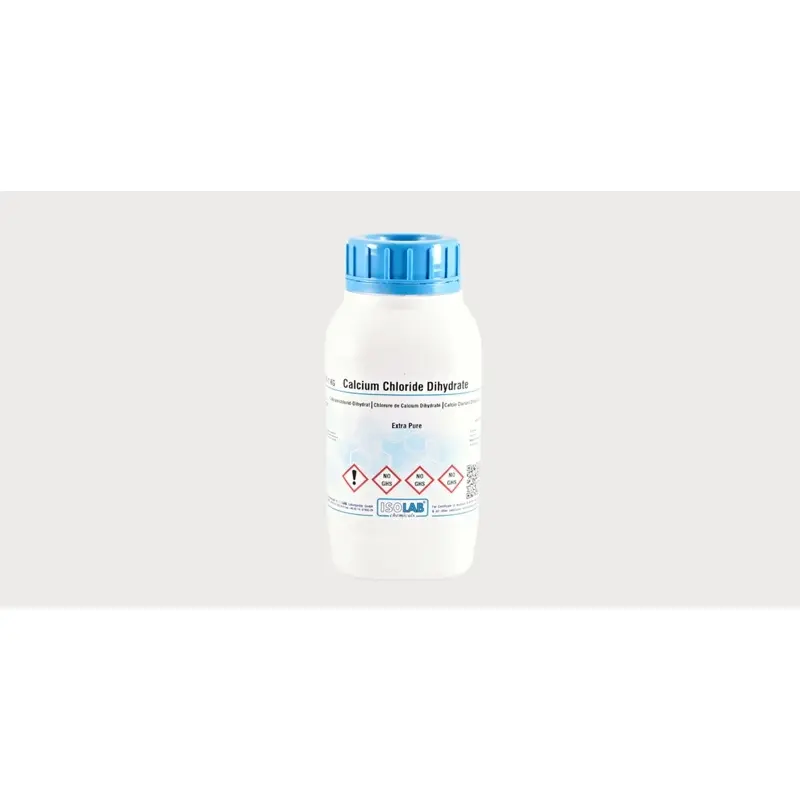 İSOLAB – Calcıum Chlorıde Dıhydrate ≥ 97%, Extra Pure – 1 kg