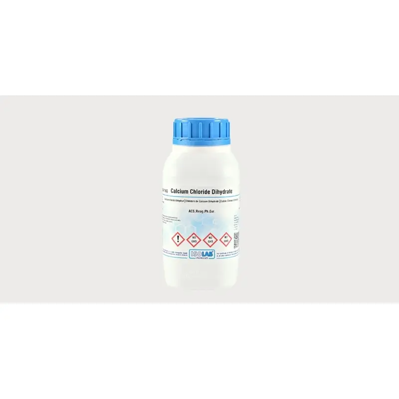 İSOLAB – Calcıum Chlorıde Dıhydrate ≥ 99%, Acs , Reag. Ph Eur – 1 kg