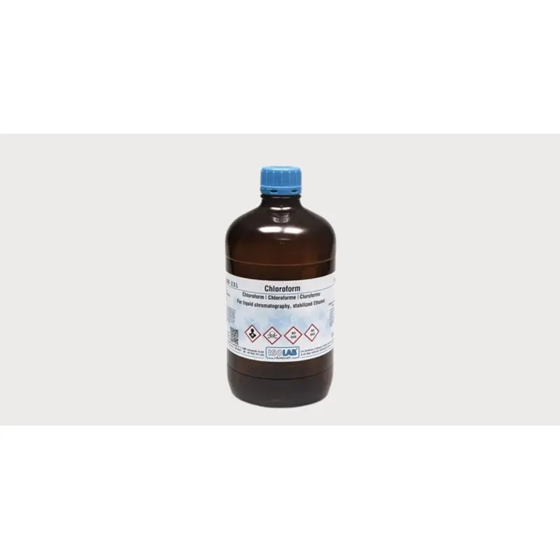 İSOLAB – Chloroform ≥ 99.8%, For Liquid Chromatography, Stabılızed Ethanol – 2.5 L