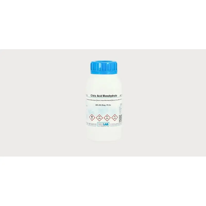 İSOLAB – Cıtrıc Acid Monohydrate ≥ 99.7%, For Analysıs Acs,Iso,Reag.Ph.Eur – 1 L