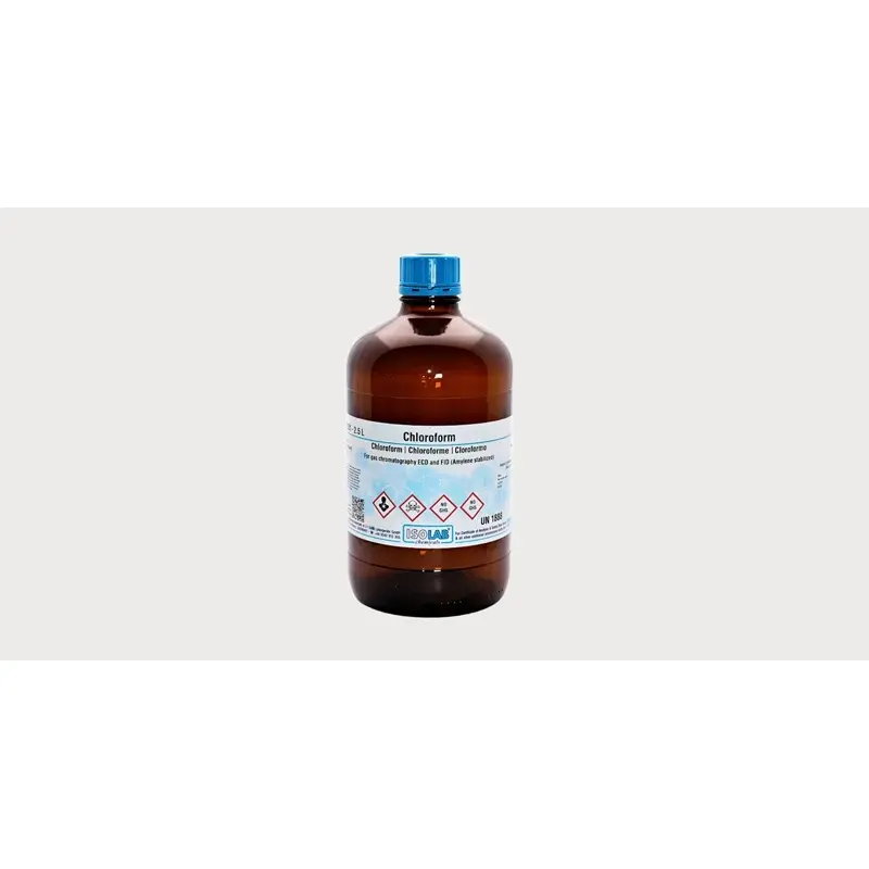 İSOLAB – Chloroform ≥ 99.8% For Gas Chromatography Ecd And Fıd (Amylene Stabılızed) – 2.5 L