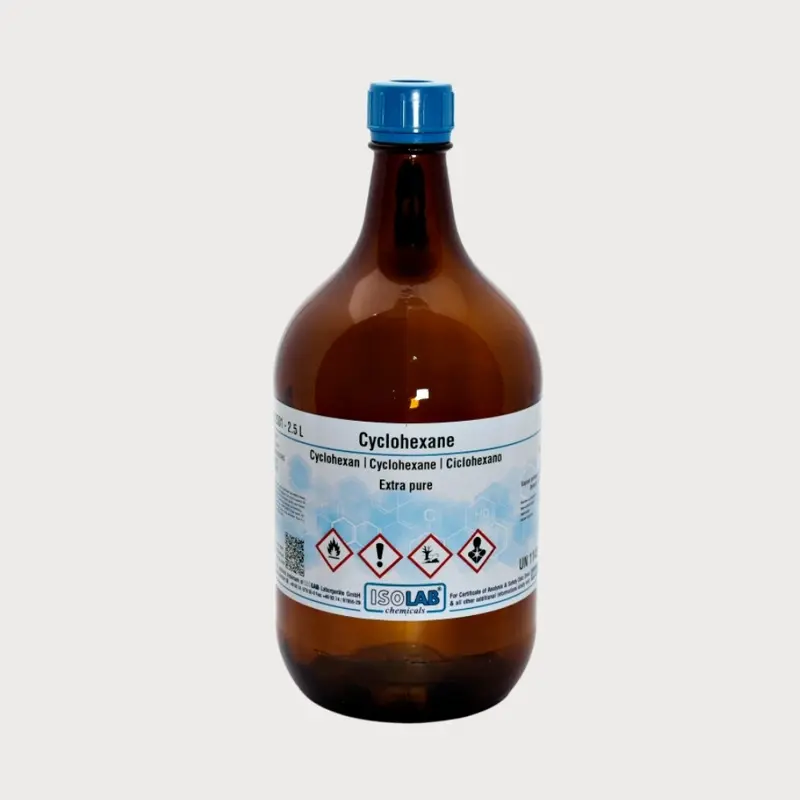 İSOLAB – Cyclohexane ≥ 99.8%, Extra Pure – 2.5 L