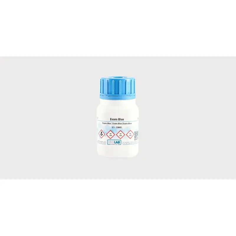 İSOLAB – Evans Blue, (C.I. 23860) For Microscopy – 50 g