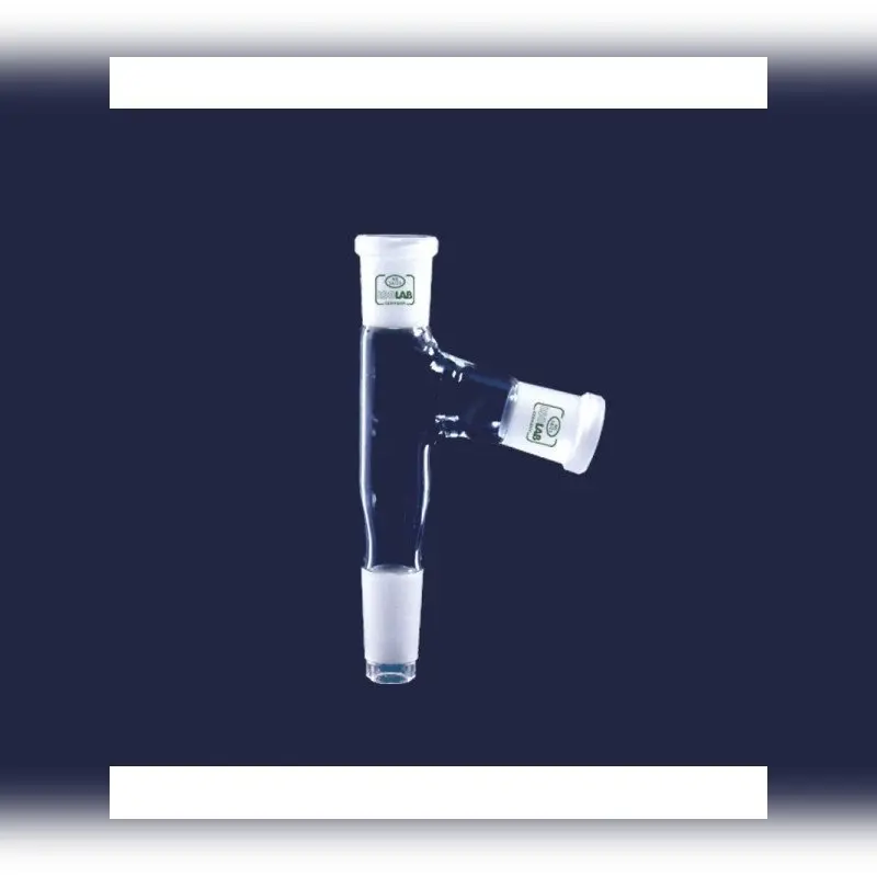 İSOLAB adaptör çoklu 2 boyunlu aşağı açılı dişi şilif & erkek şilif : NS 29/32 aşağı açılı dişi şilif : NS 29/32