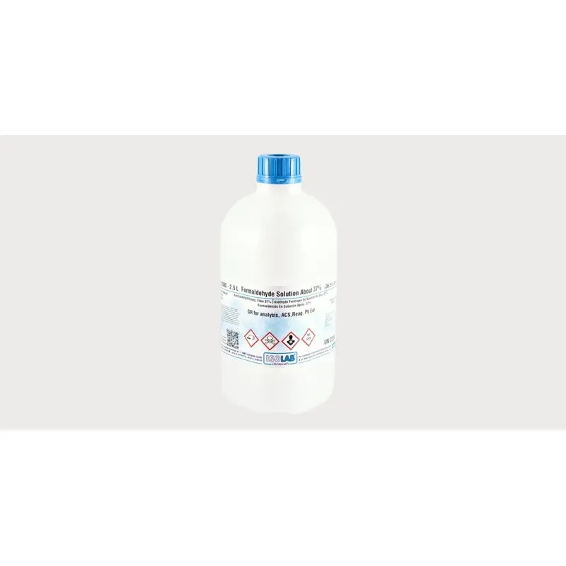 İSOLAB – Formaldehyde Solution About 37%, Gr For Analysıs Acs,Reag. Ph Eur – 2.5 L