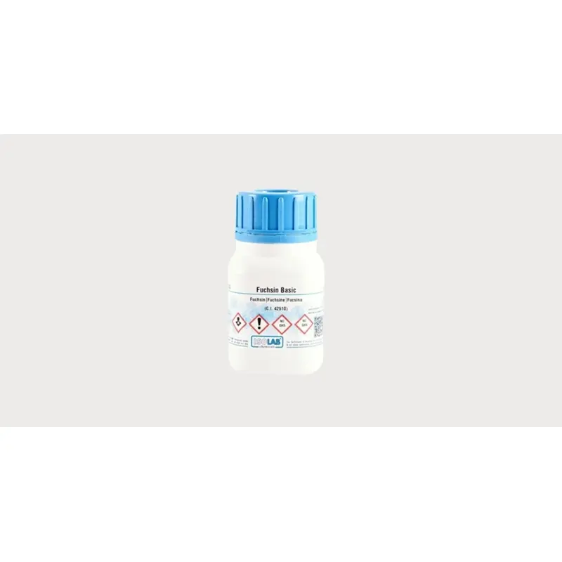 İSOLAB – Fuchsın Basıc, (C.I. 42510) For Microscopy – 50 g