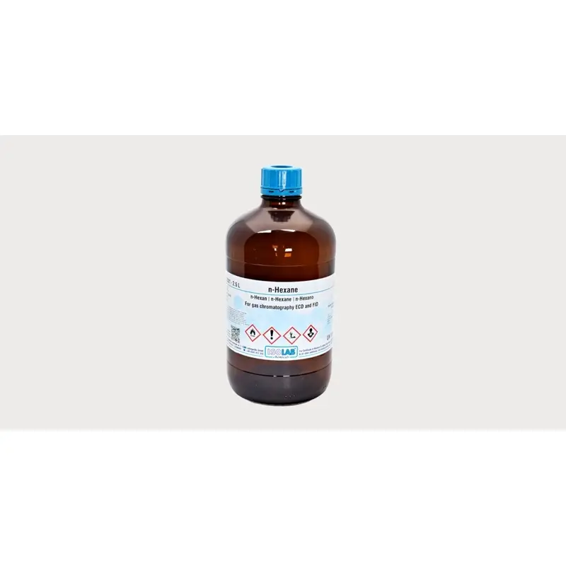 İSOLAB – Hexane ≥ 99.8%, For Gas Chromatography Ecd And Fıd – 2.5 L