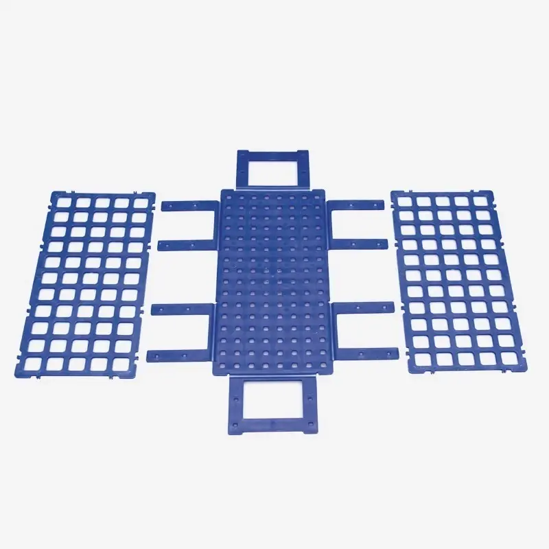 İsolab P.P Demonte Tüp Standı 40 Delik 20 mm Tüpler İçin Kırmızı 1 Adet