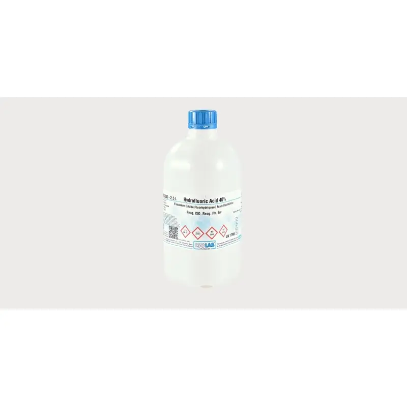 İSOLAB – Hydrofluorıc Acid ≥40%, Reag. Iso, Reag. Ph. Eur. – 2.5 L