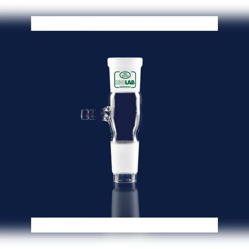 İSOLAB adaptör aktarım düz dişi şilif : NS14/23 erkek şilif : NS14/23