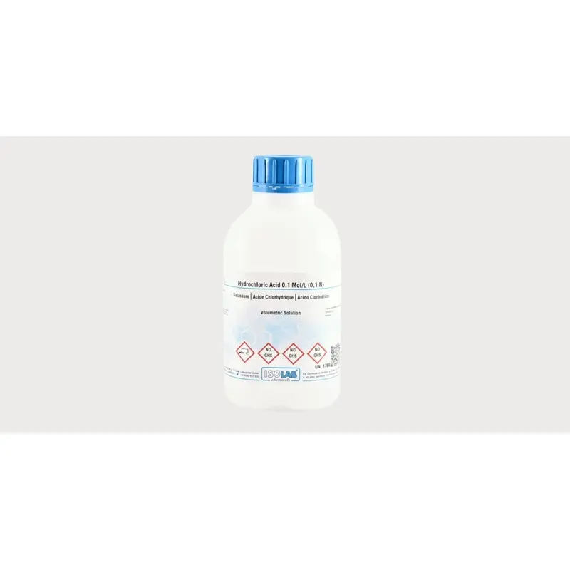 İSOLAB – Hydrochloric Acid 0,1 Mol/L (0,1 N) – 1 L