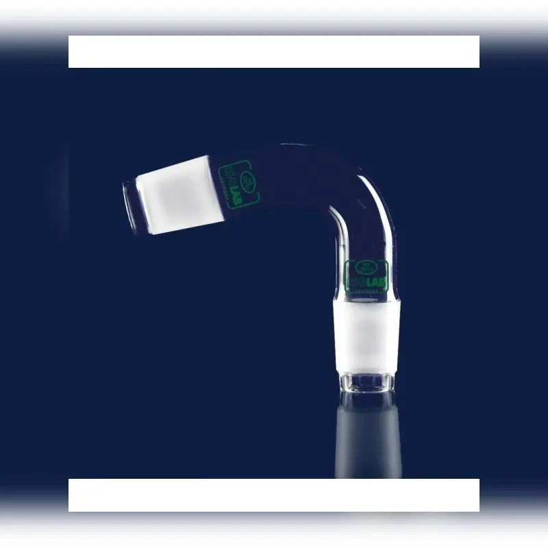 İSOLAB adaptör alım sade eğimli 75 derece açılı erkek şilif : NS14/23