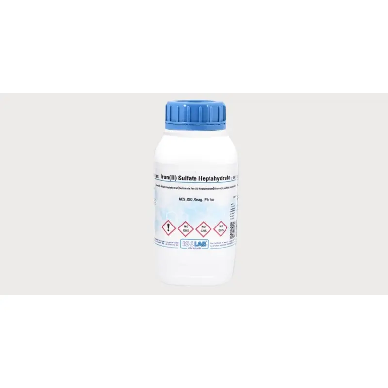 İSOLAB – Iron(Iı) Sulfate Heptahydrate ≥ 99.5%, For Analysıs Acs , Iso , Reag. Ph Eur – 1 kg