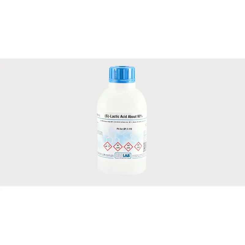 İSOLAB – (S)-Lactıc Acid About 90% , Ph Eur,Bp,E 270 – 1 L