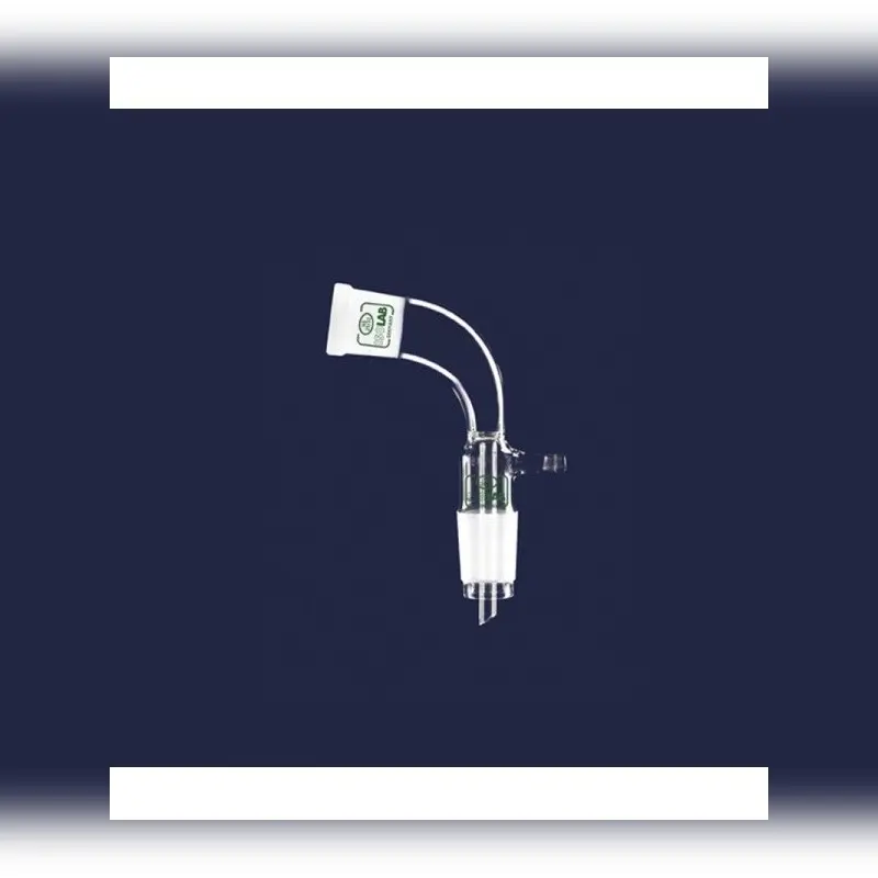 İSOLAB adaptör alım vakum için eğimli dişi şilif : NS14/23 erkek şilif : NS14/23