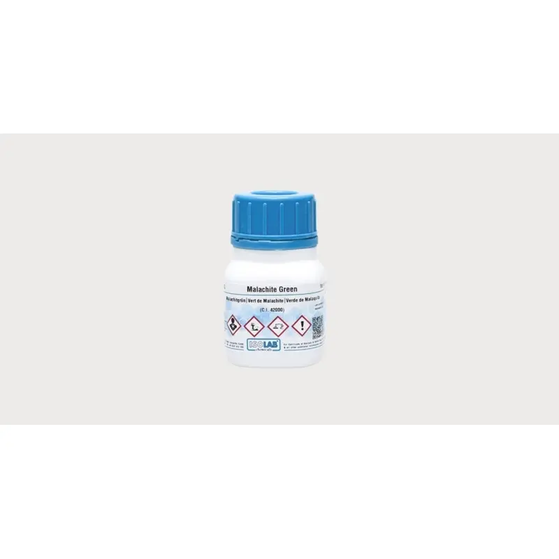 İSOLAB – Malachıte Green, (C.I. 42000) For Microscopy – 50 g