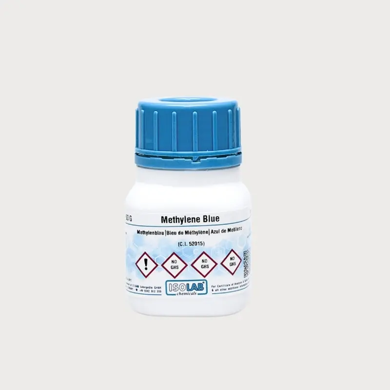 İSOLAB – Methylene Blue, (C.I. 52015) For Microscopy – 50 g