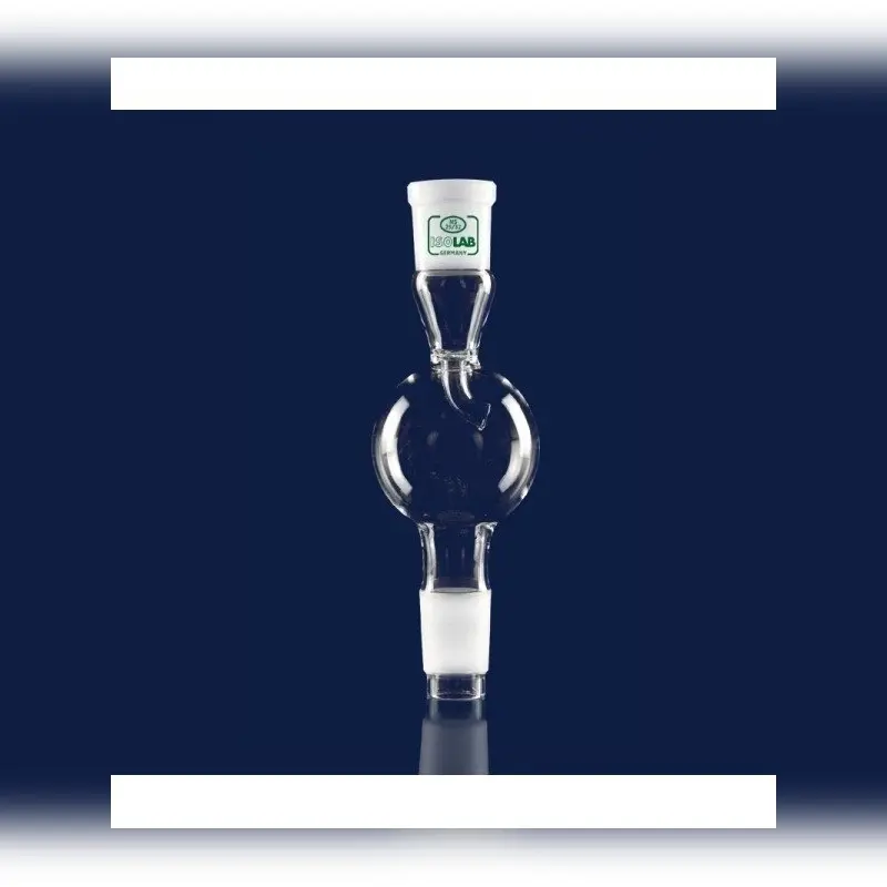 İSOLAB adaptör sıçratma tutucu düz dişi şilif : NS 29/32 erkek şilif : NS 29/32