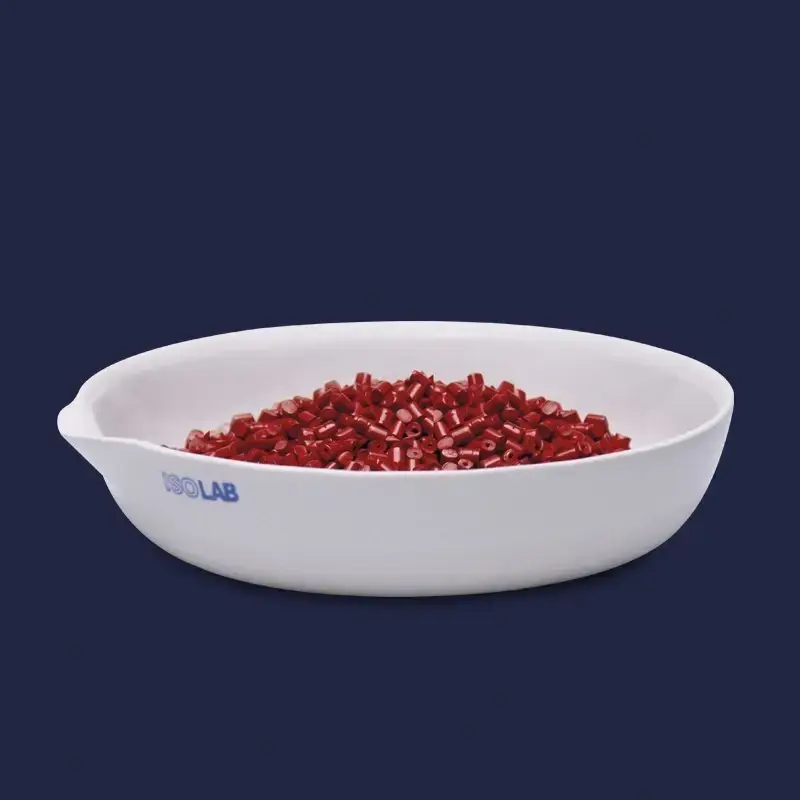 İSOLAB tartım kabı P.S elips form beyaz 30 ml