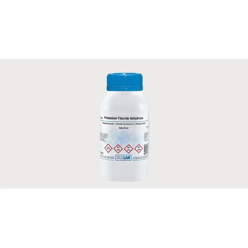 İSOLAB – Potassium Fluorıde Anhydrous ≥ 98% Extra Pure – 1 kg